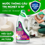 MS104 (1600g) Nước thông cầu siêu mạnh Apollo Green 5 in 1 là dung dịch vệ sinh hỗ trợ xử lý tình trạng nghẹt