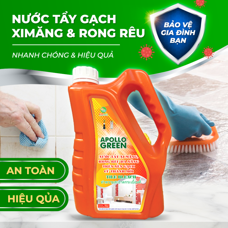 MS140 (2200g) Nước tẩy xi măng rong rêu đa năng