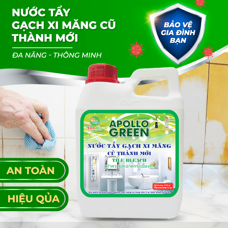 MS105 (1200g) Nước tẩy gạch củ thành mới