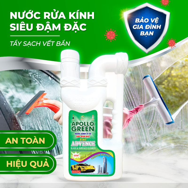 MS117 (1200ml) Nước tẩy kính Ôtô siêu đậm đặc
