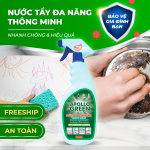 MS107 (650g) Nước tẩy đa năng thông minh Apollo Green